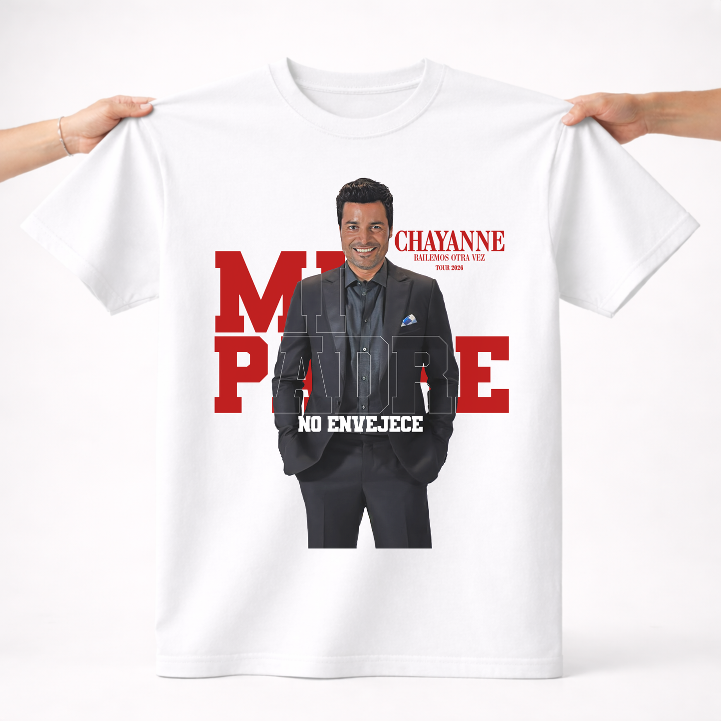 Playera Chayanne - Humano y Divino ⚡