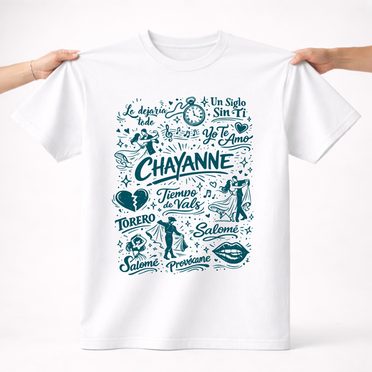 Playera Chayanne - Salomé 🖤