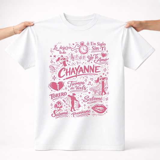 Playera Chayanne - Salomé 🖤
