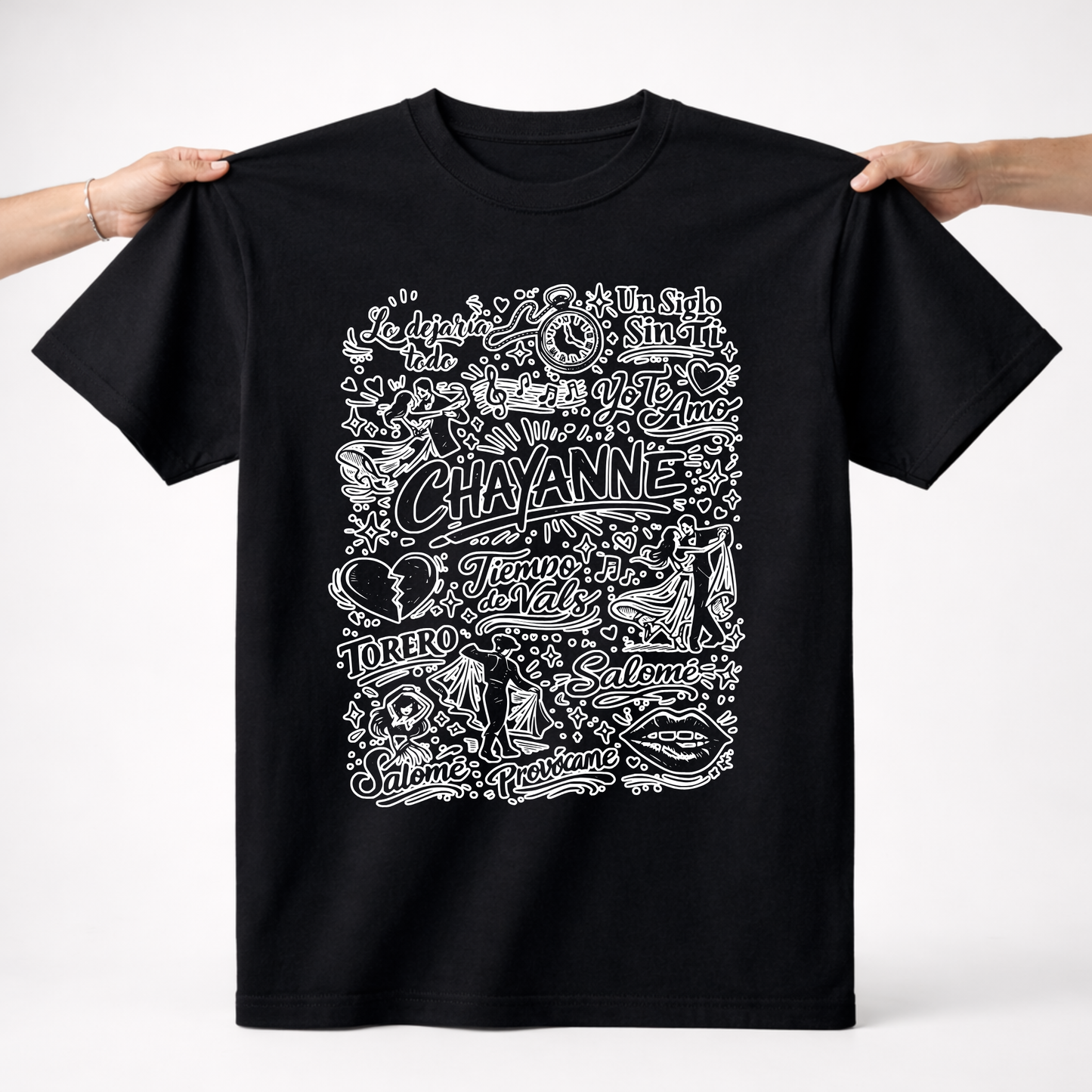 Playera Chayanne - Salomé 🖤