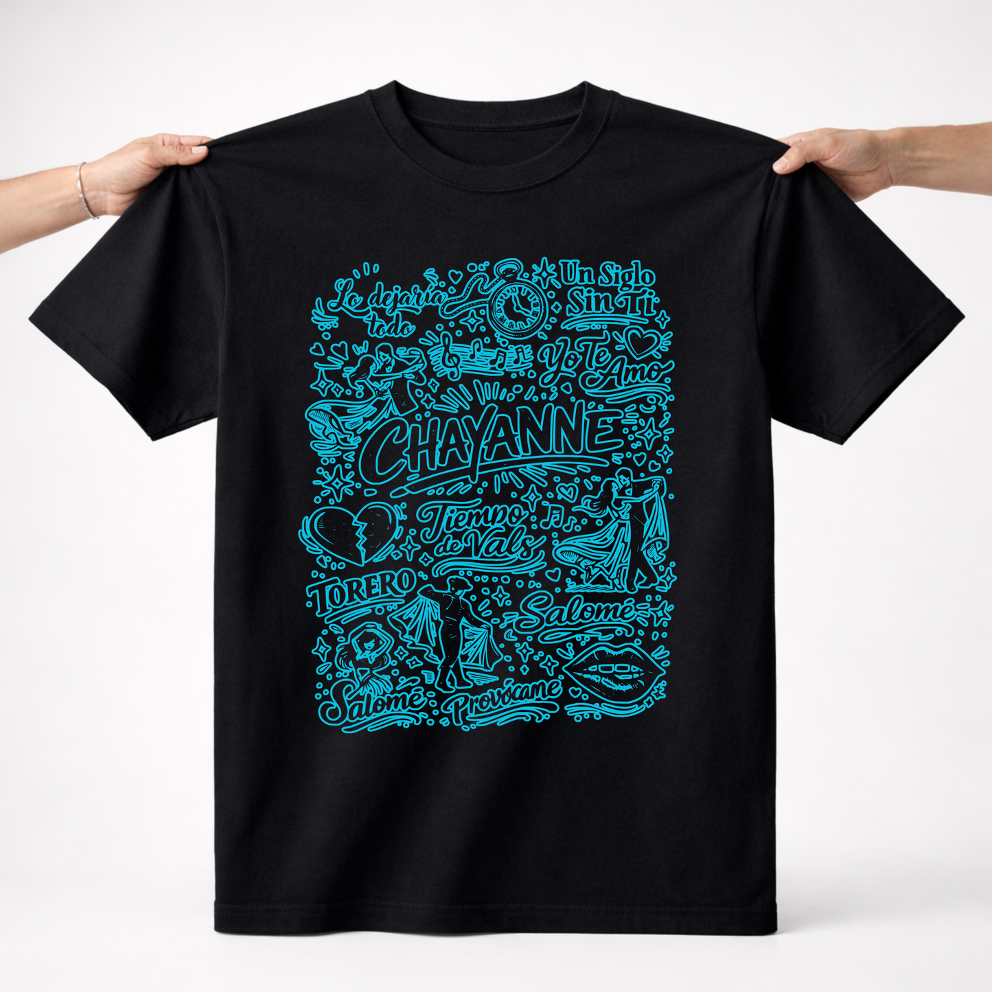 Playera Chayanne - Salomé 🖤