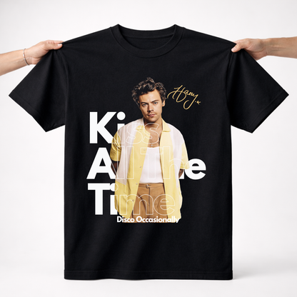 Playera Harry Styles – Golden Aura ✨