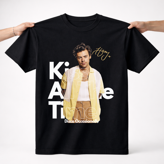 Playera Harry Styles – Golden Aura ✨